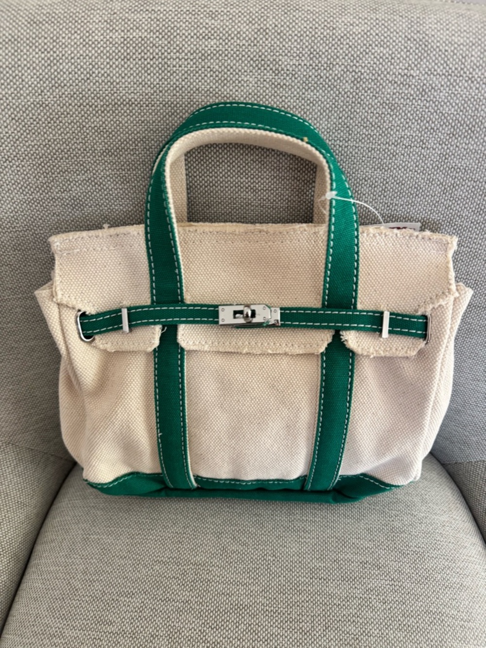 Sunwin Madaket Small Classic Tote Bag Green